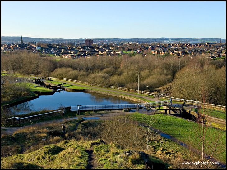 Wigan from Rabbit Rocks